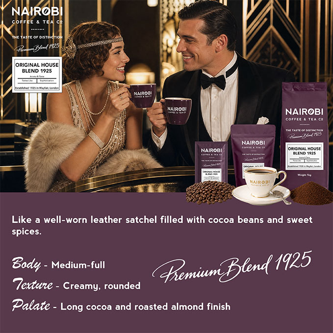 1925 Original House Blend Coffee – Available as Coffee Beans & Ground Coffee