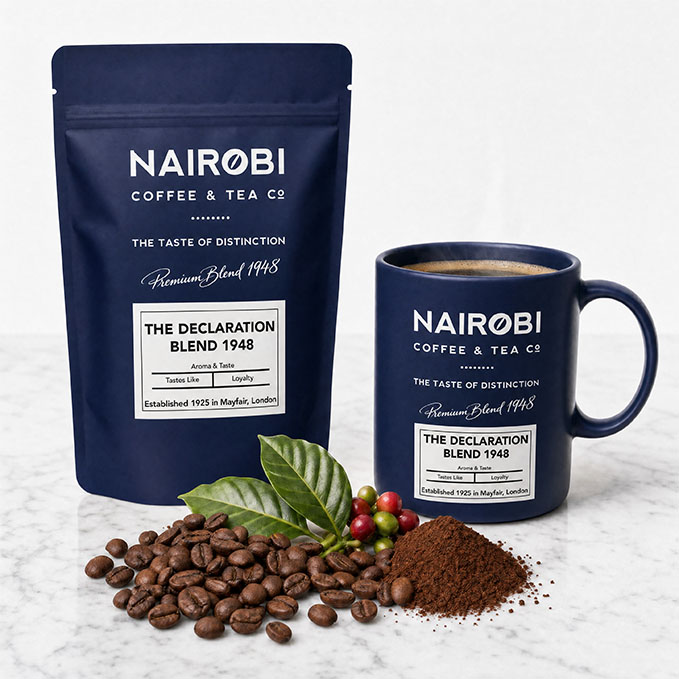 The 1948 Declaration Blend – 227g Packet of Heritage Collection Coffee Beans