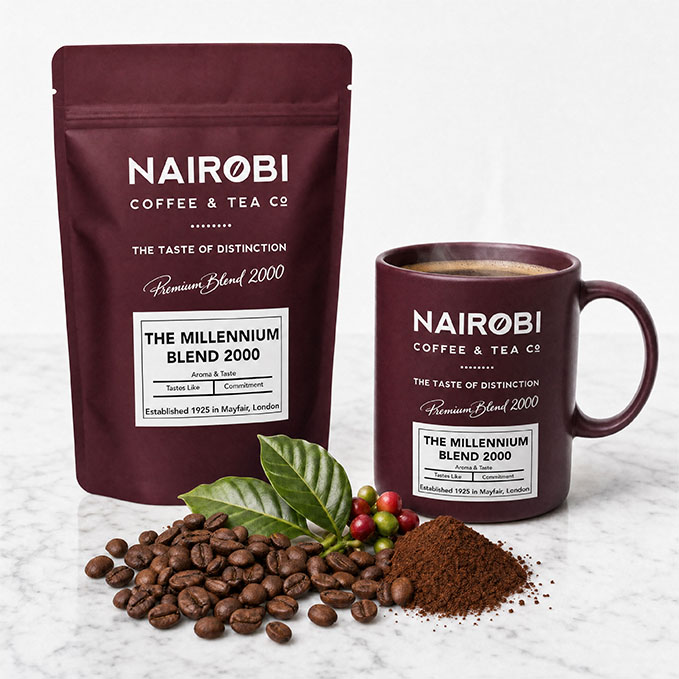 The 2000 Millennium Blend – 227g Packet of Heritage Collection Coffee Beans