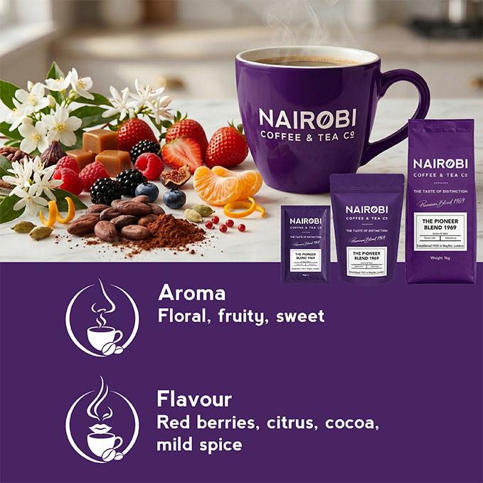 one of our best coffee beans and best ground coffee blends for all-round flavour and aroma