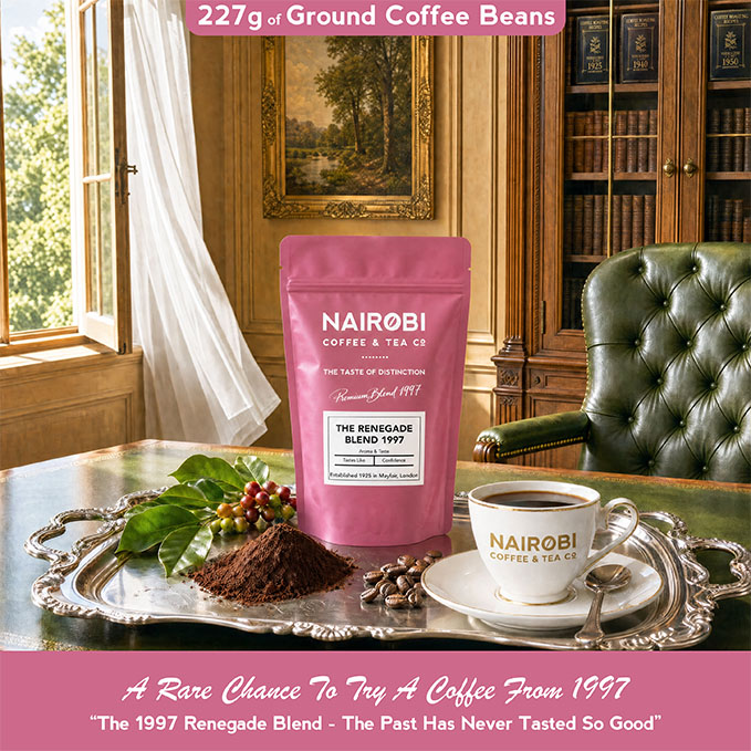 The 1997 Renegade Blend – 227g Packet of Heritage Collection Ground Coffee