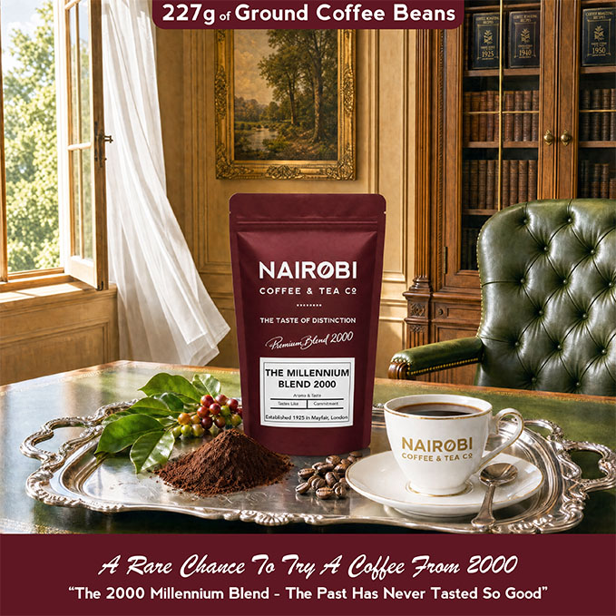 The 2000 Millennium Blend – 227g Packet of Heritage Collection Ground Coffee