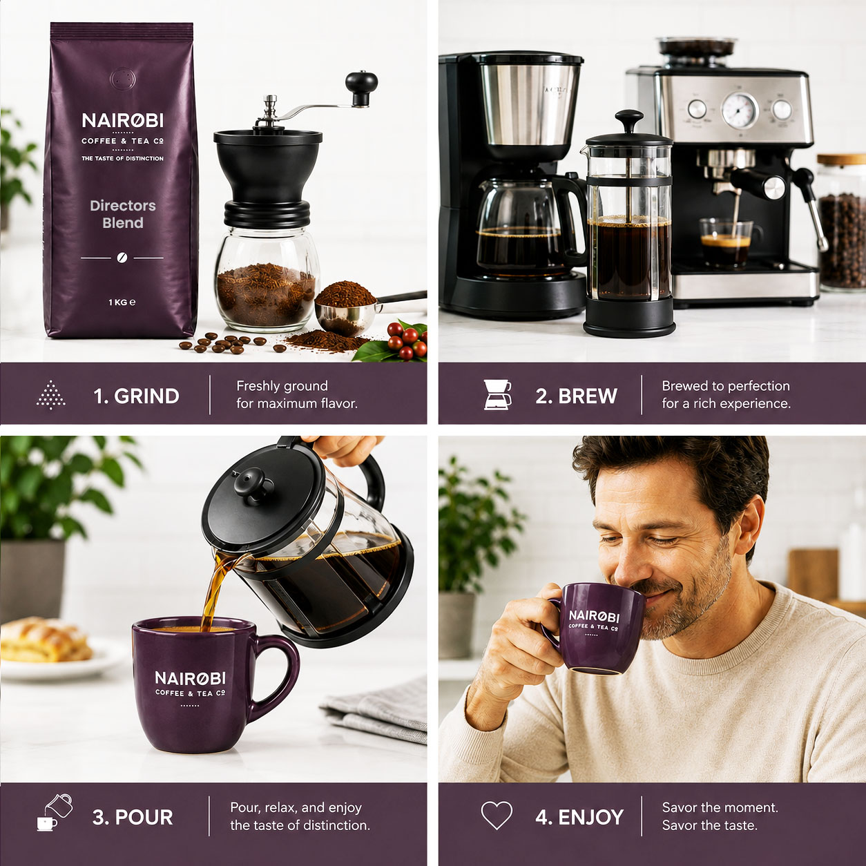 Pure Brazil - 1kg Coffee Beans - single-origin - Image 5