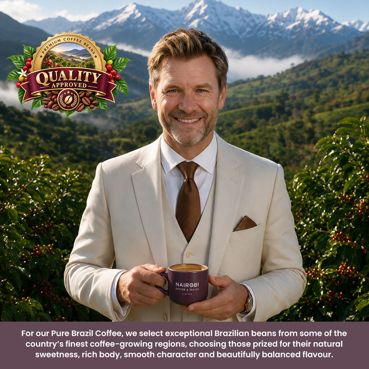 Pure Brazil - 1kg Coffee Beans - single-origin - Image 9