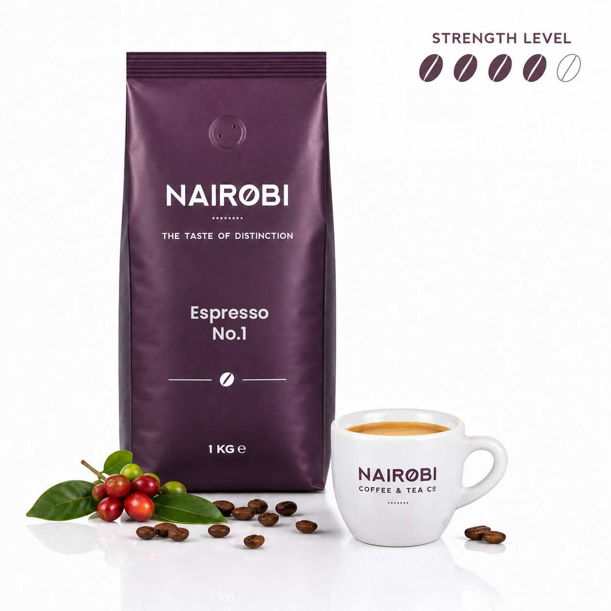 Espresso No.1 – 1kg Coffee Beans