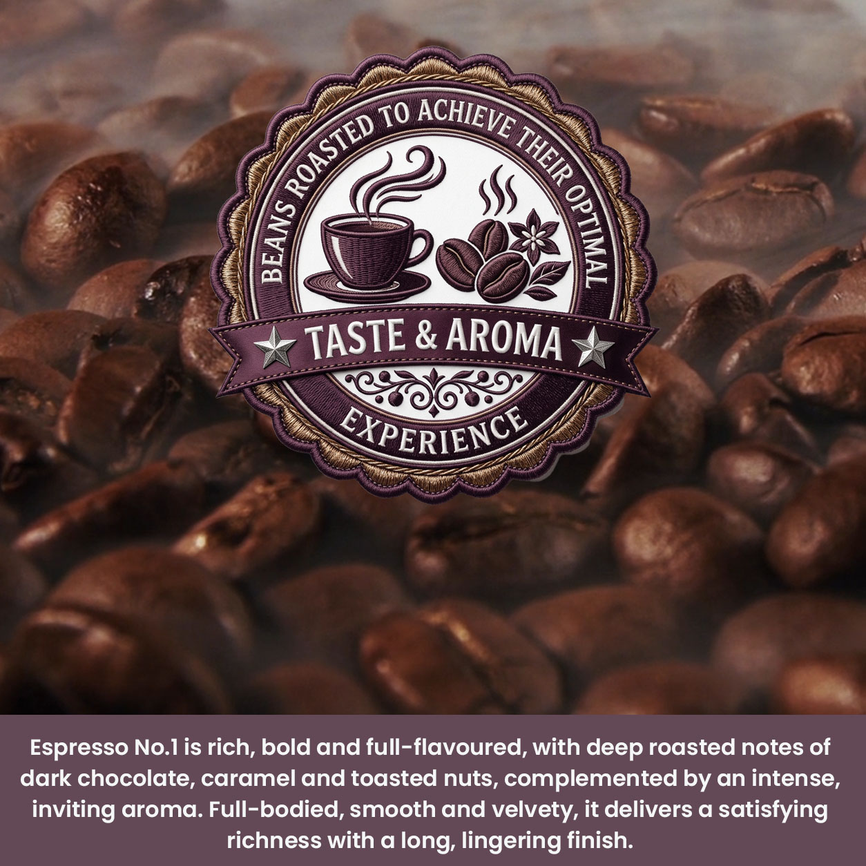 Espresso No.1 – 1kg Coffee Beans