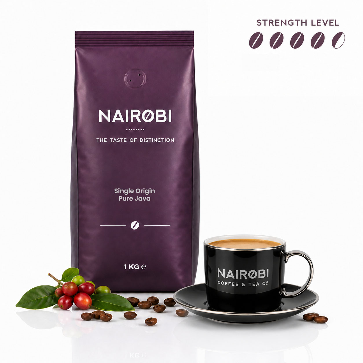 Pure Java – 1kg Coffee Beans – single-origin