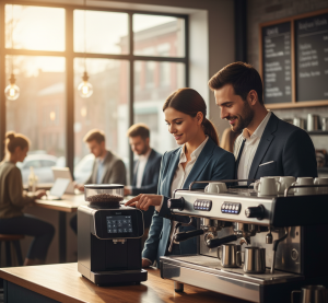 Read more about the article Choosing Your Coffee Machine: A Quick B2B Guide ☕