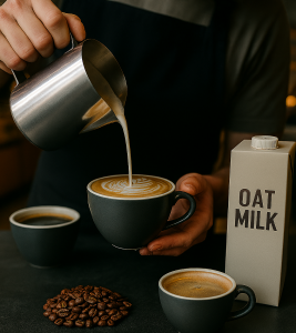 Read more about the article Oat Milk Now Rules UK Coffee Shops