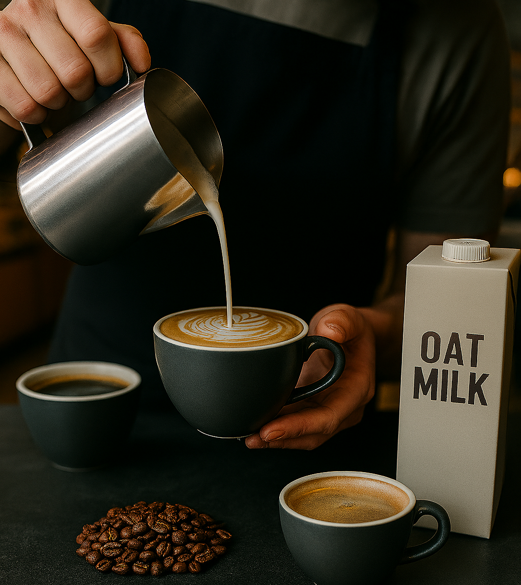 You are currently viewing Oat Milk Now Rules UK Coffee Shops