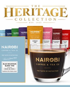 The 1945 Blue Mountain Coffee Blend – Available as Coffee Beans & Ground Coffee